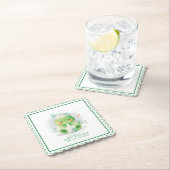 Dinosaur Egg Cute Waterverf Boy Baby shower Kartonnen Onderzetters (Insitu)