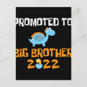 Dinosaur Egg Hatching promoot aan Big Brother Briefkaart (Voorkant)