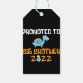 Dinosaur Egg Hatching promoot aan Big Brother Cadeaulabel (Voorkant)