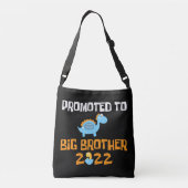 Dinosaur Egg Hatching promoot aan Big Brother Crossbody Tas (Achterkant)