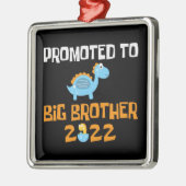 Dinosaur Egg Hatching promoot aan Big Brother Metalen Ornament (Links)