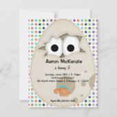 Dinosaur Egg Kaart (Voorkant)