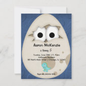 Dinosaur Egg Kaart (Voorkant)