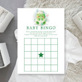 Dinosaur Egg Waterverf Baby Bingo Kaart