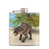 Dinosaur Einiosaurus Heupfles (Voorkant)