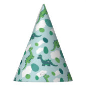 Dinosaur eitjes verjaardagsfeest pet jongens feesthoedjes (Links)