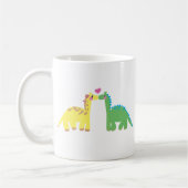 DINOsaur en een GIRAFFE Koffiemok (Links)
