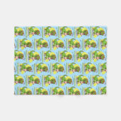 DINOSAUR ERA CARTOON QUOTE FLEECE DEKEN (Voorkant (Horizontaal))