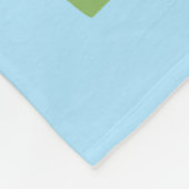 DINOSAUR ERA CARTOON QUOTE FLEECE DEKEN (Hoek)