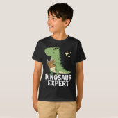 Dinosaur Expert - Cool Science Dino T-Rex Liefhebb T-shirt (Voorkant volledig)