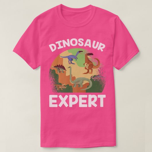 Dinosaur Expert Paleontologist Profession Science T-shirt (Design voorkant)