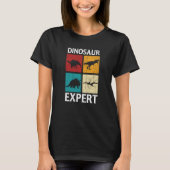 Dinosaur Expert Rex Dino Tyrannosaurus Rex T-shirt (Voorkant)