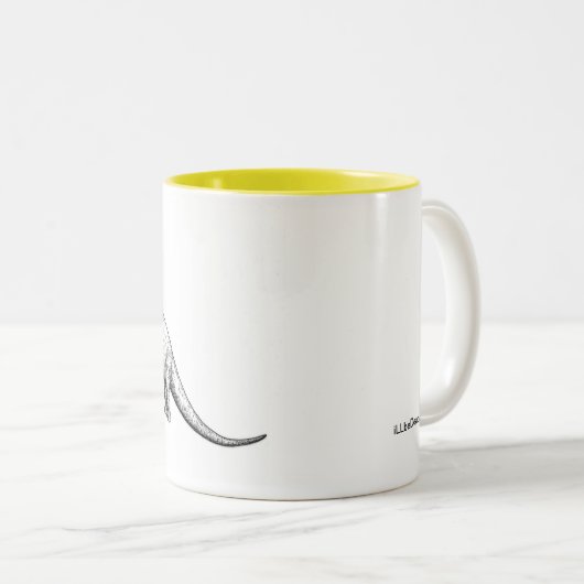 Dinosaur, F*ck, Mok van dieren (Voorkant rechts)