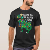 Dinosaur Fa Ra Ra Rawr Rawr Dinosaur T-Rex Christm T-shirt (Voorkant)