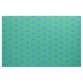 Dinosaur Fabric l Cute Blue Green Pattern Stof (Yard (91,4 cm))