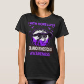 Dinosaur Faith Hope Love CRANIOSYNOSTOSIS T-shirt (Voorkant)