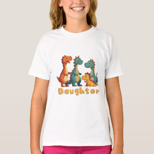 Dinosaur Familie T-shirt (dochter)