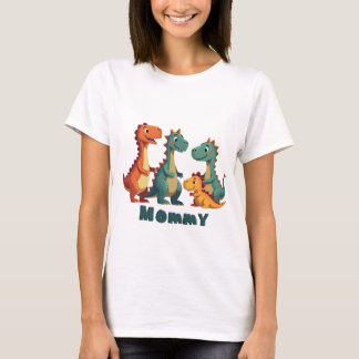 Dinosaur Familie T-shirt (mama)