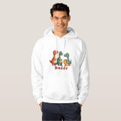 Dinosaur Family Hoodie (papa) (Voorkant volledig)