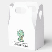 Dinosaur Favor Boxes - You Personalize Them Bedankdoosjes (Geopend)
