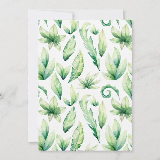 Dinosaur First Boy Birthday sjabloon Kaart (Achterkant)