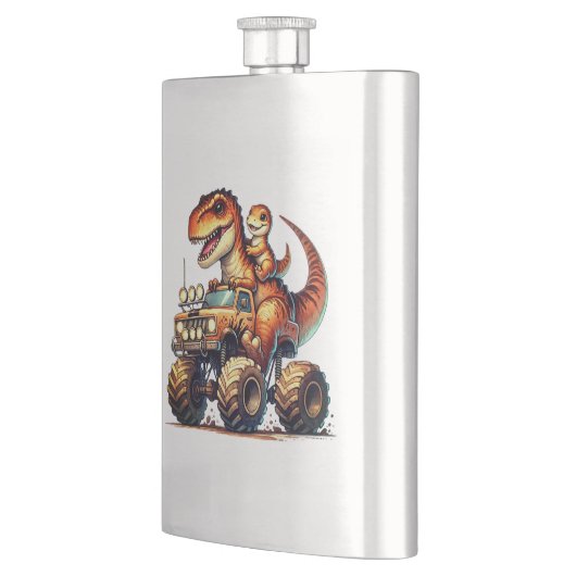 Dinosaur  flacon (Links)