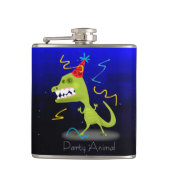 Dinosaur Flask Heupfles (Voorkant)