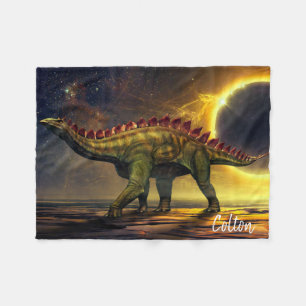Dinosaur Fleece Deken
