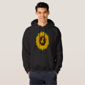 Dinosaur  For Women Men rex Animal Sunflower Hoodie (Voorkant volledig)
