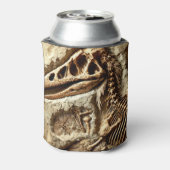 Dinosaur Fossil Blikjeskoeler (Blikje Achterkant)