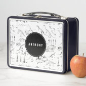 Dinosaur Fossil Botten Custom Name School (In situ)