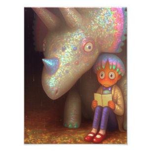 Dinosaur Foto Afdruk