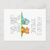 DINOSAUR FRIENDS 2 briefkaart van Nicole Janes (Voorkant)