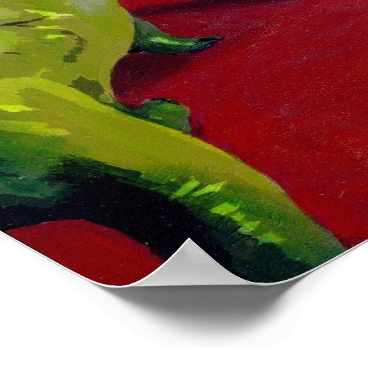 Dinosaur Friends 3 ART PRINT fantasy lowbrow gothi (Hoek)