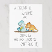 DINOSAUR FRIENDS briefkaart van Nicole Janes