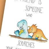 DINOSAUR FRIENDS briefkaart van Nicole Janes