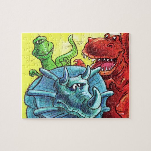 Dinosaur Friends Legpuzzel (Horizontaal)