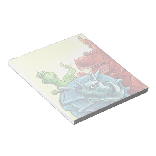 Dinosaur Friends Notitieblok (Schuin)