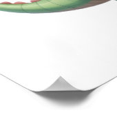 Dinosaur Friends - Nursery Wall Art Set voor baby' Poster (Hoek)