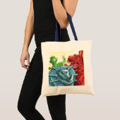 Dinosaur Friends Tote Bag (Voorkant (product))