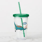 Dinosaur Fun Acryl Drinkbeker (Links)