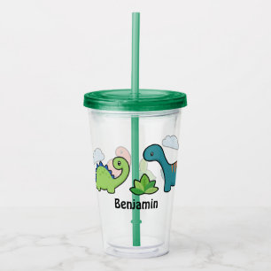 Dinosaur Fun Acryl Drinkbeker