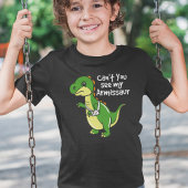 Dinosaur Fun Broken Arm Sympathie T-shirt