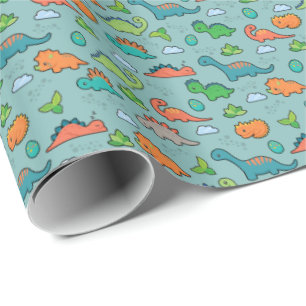 Dinosaur Fun Cadeaupapier