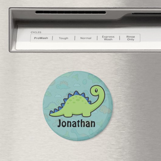 Dinosaur Fun magnet (Insitu (Vaatwasser))