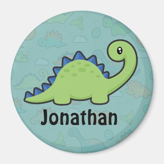 Dinosaur Fun magnet (Voorkant)