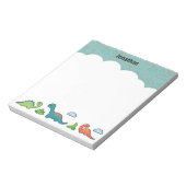 Dinosaur Fun notitieblok (Linkerzijde)