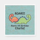 Dinosaur Fun Servet (Voorkant)