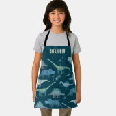 Dinosaur Gepersonaliseerd Schort (Insitu)