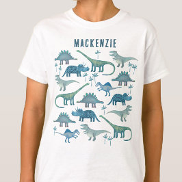 Dinosaur Gepersonaliseerd T-shirt